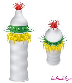 Экстравагантный презерватив Luxe Maxima Гавайский Кактус №1