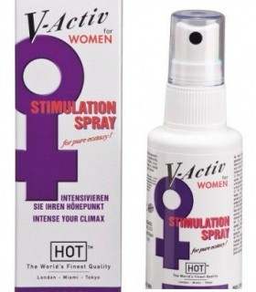 Возбуждающий Спрей для Женщин Hot V-Activ Woman Stimulation Spray, 50 ml сверх ощущения
