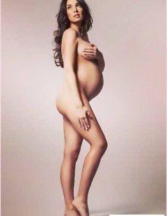 Милая эротика беременных женщин (22 фото)