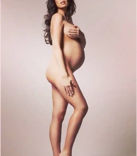 Милая эротика беременных женщин (22 фото)