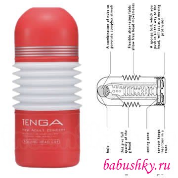 Мужской мастурбатор Tenga - Rolling Head Cup » Порно фото и голые девушки в эротике